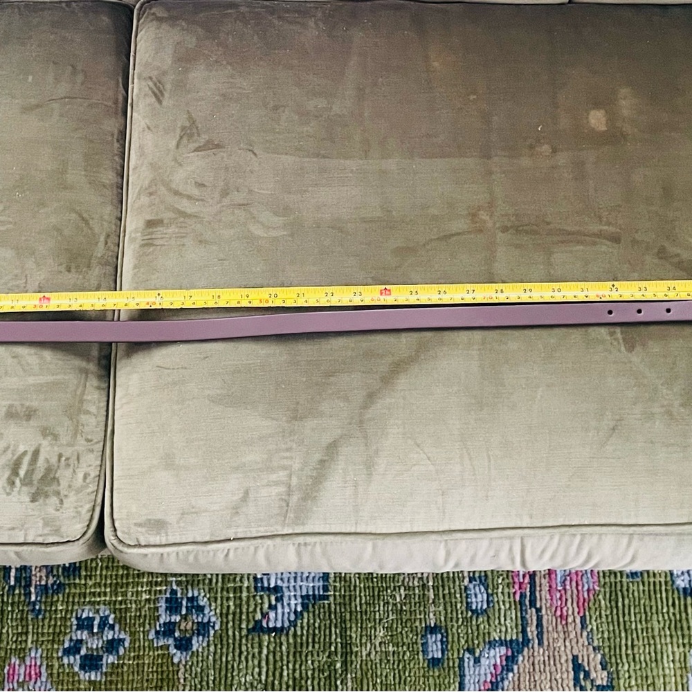 J. Crew Dark Brown Belt with Gold Buckle - Picture 12 of 16